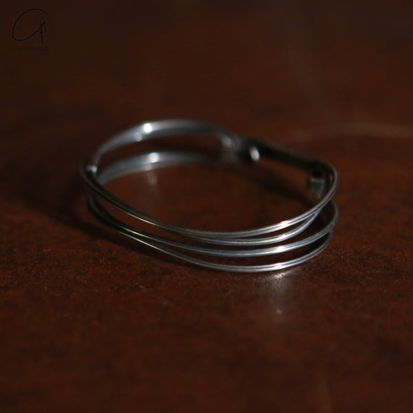 WERKSTATT MUNCHEN closed label bracelet series collection 925 silver German high degree of handmade WM-M2218-0 PWM12